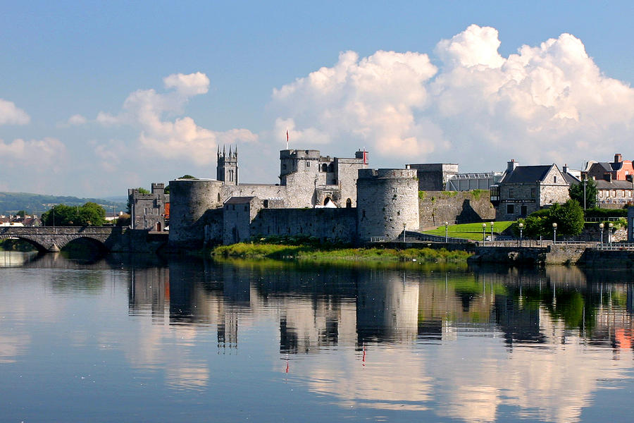 King John's Castle (Irish: Caisleán Luimnigh) is a 13th-century castle located on King's Island in Limerick, Ireland, next to the River Shannon.
